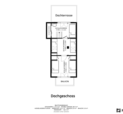 Grundriss Skizze DG