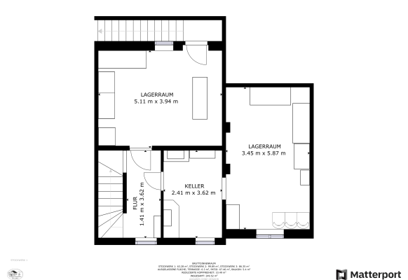 Grundriss Skizze Keller