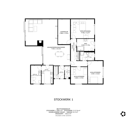 Grundriss EG, Skizze