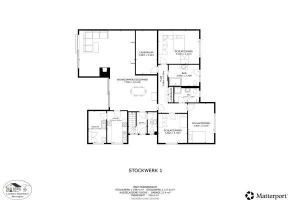 Grundriss EG, Skizze