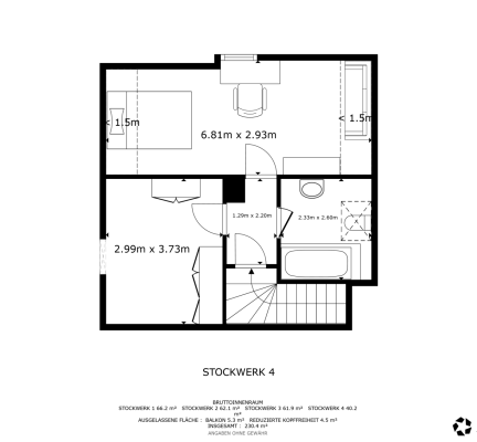 Grundriss DG Skizze